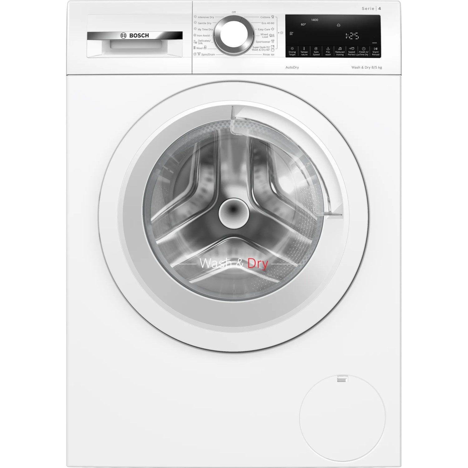 Bosch washer dryer clearance not drying