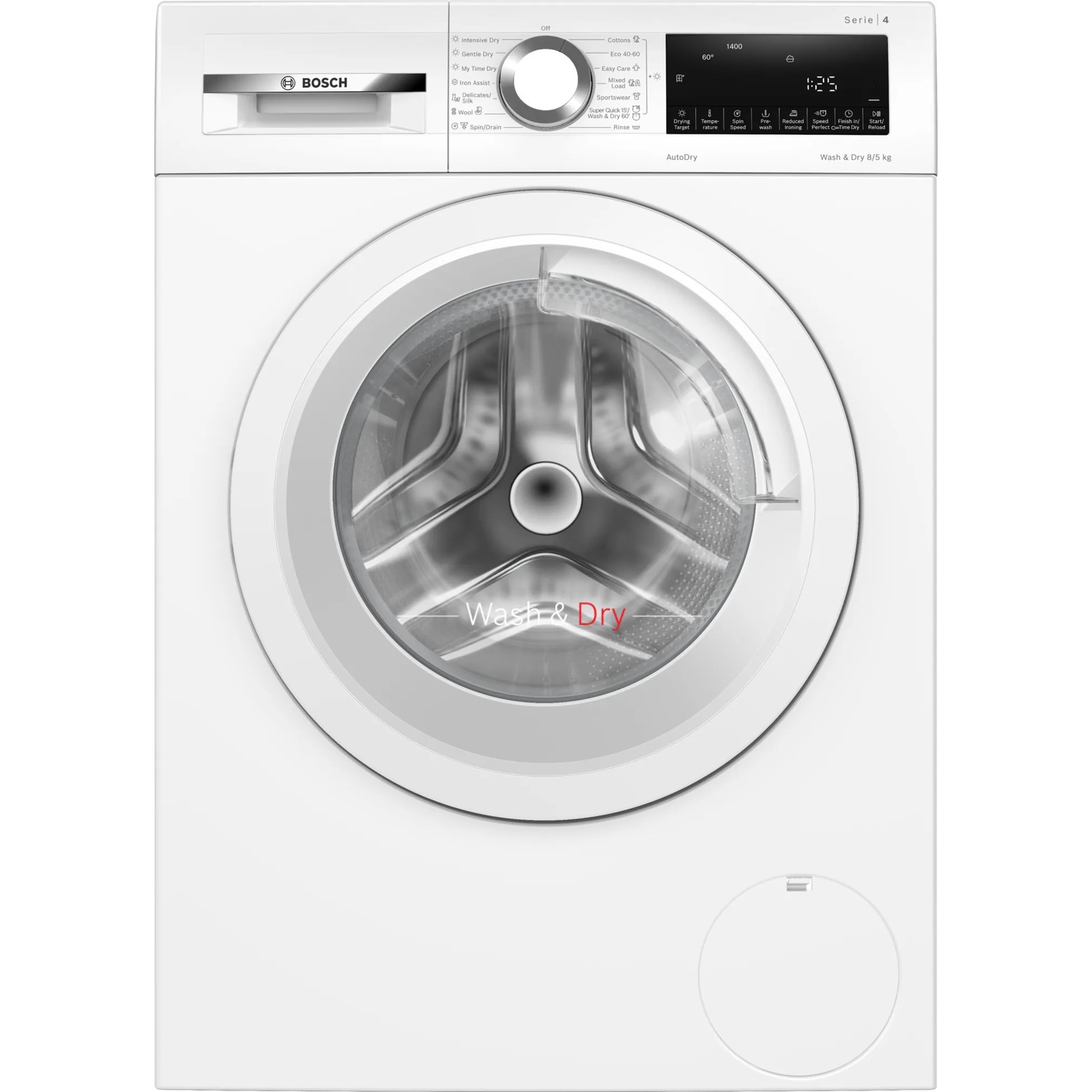 Bosch Serie 4 8kg Wash 5kg Dry 1400rpm Freestanding Washer Dryer