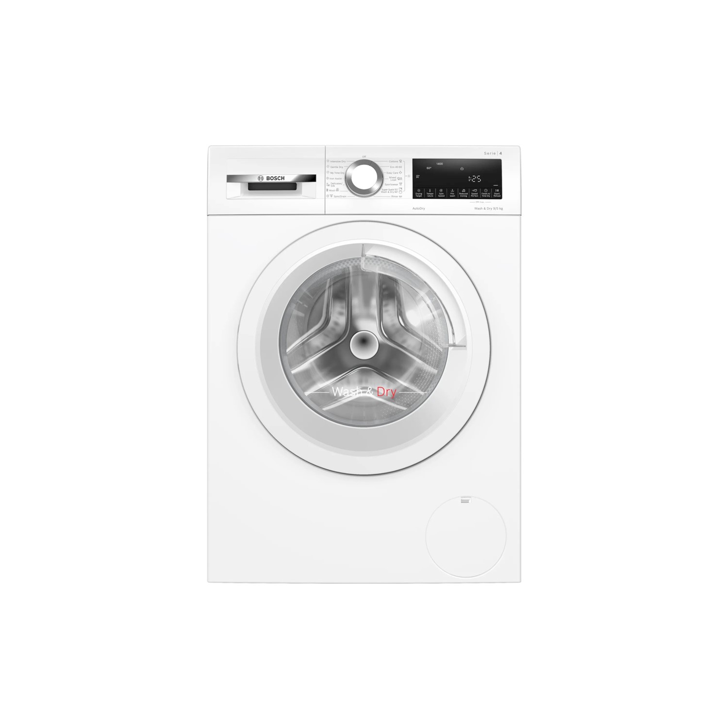 Bosch WNA144V9GB Series 4 9kg Wash 5kg Dry 1400rpm Washer Dryer