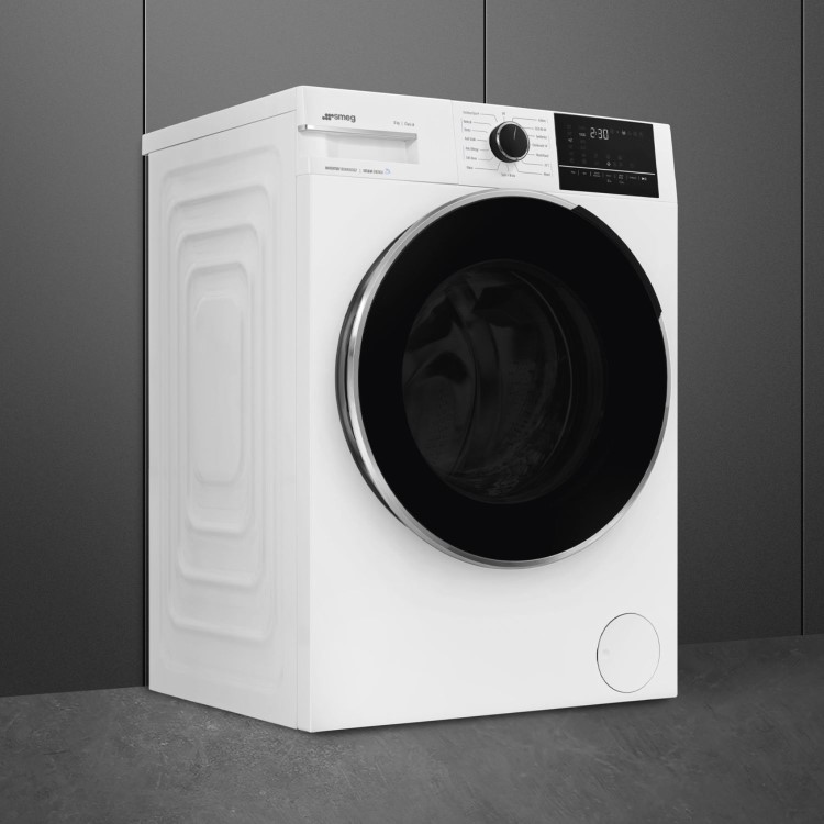 Smeg 8kg 1400rpm Washing Machine - White