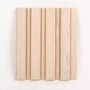 Pack of 3 Waterproof Oak Slatted Wall Panels 2400 x 170 x 19mm