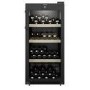 Liebherr GrandCru 141 Bottle Freestanding Wine Cooler - Black