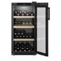 Liebherr GrandCru 141 Bottle Freestanding Wine Cooler - Black