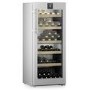 Liebherr 107 Bottle Capacity Dual Zone Freestanding Wine Cooler - Silver