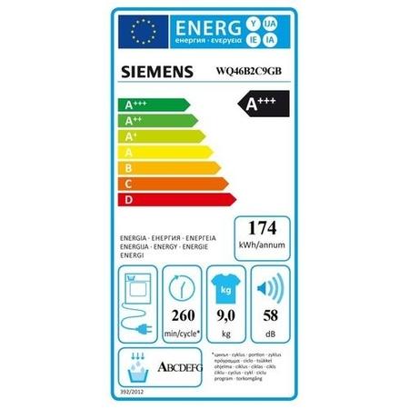 Siemens iQ700 9kg Heat Pump Tumble Dryer - White