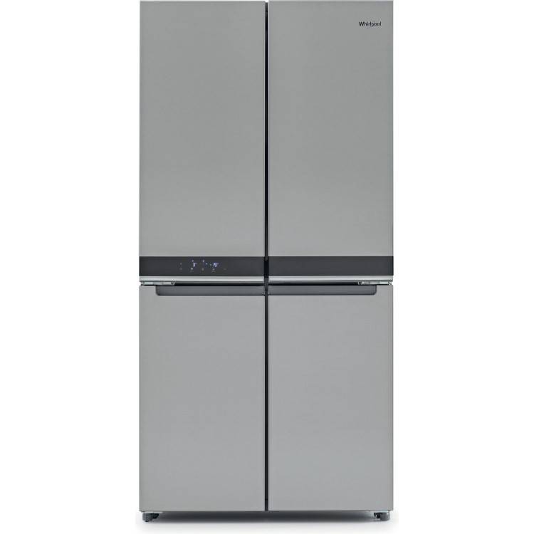 Whirlpool 591 Litre 60/40 American Fridge Freezer - Stainless Steel