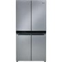 Whirlpool WQ9B1L W Collection Four Door American Fridge Freezer - Stainless Steel Look