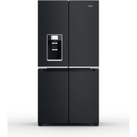 Whirlpool 554 Litre Side-By-Side American Fridge Freezer - Black