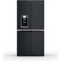 Whirlpool 554 Litre Side-By-Side American Fridge Freezer - Black