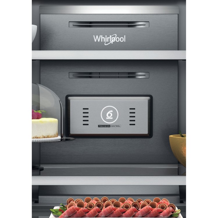 Whirlpool 554 Litre Side-By-Side American Fridge Freezer - Black