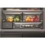Whirlpool 594 Litre 70/30 Freestanding Fridge Freezer - Black Steel