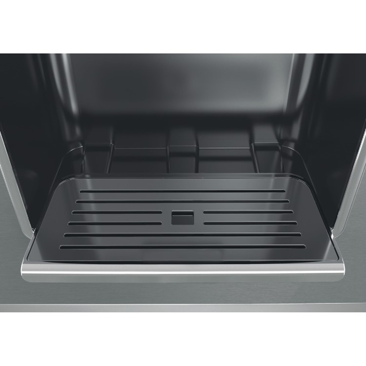 Whirlpool 554 Litre 60/40 Side-By-Side American Fridge Freezer - Stainless Steel