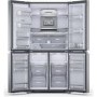 Whirlpool 554 Litre 60/40 Side-By-Side American Fridge Freezer - Stainless Steel