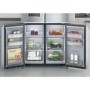 Whirlpool 554 Litre 60/40 Side-By-Side American Fridge Freezer - Stainless Steel