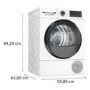 Bosch Series 6 9kg Heat Pump Tumble Dryer - White