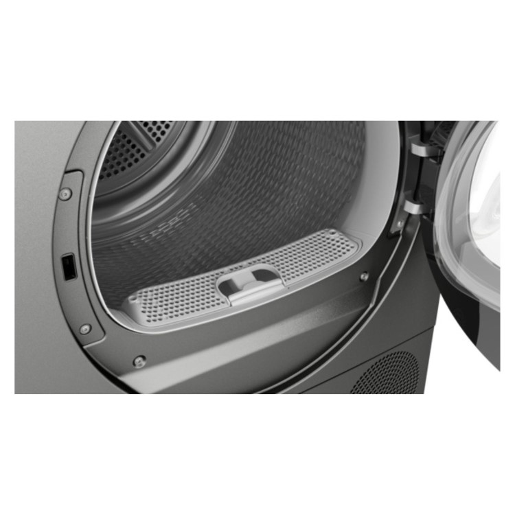 Bosch Series 6 9kg Heat Pump Tumble Dryer - Graphite