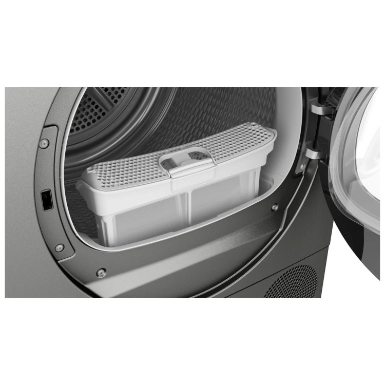 Bosch Series 6 9kg Heat Pump Tumble Dryer - Graphite