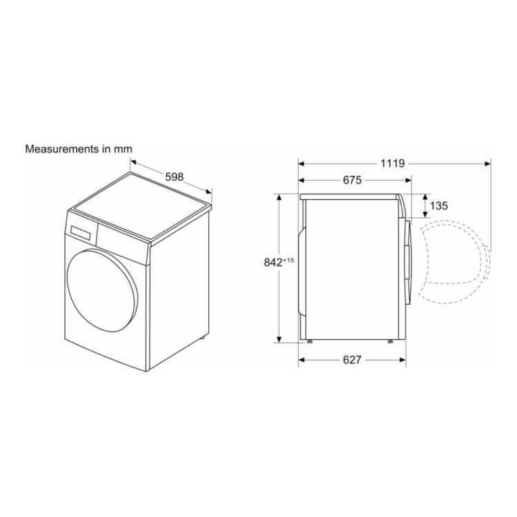 Siemens iQ700 9kg Heat Pump Tumble Dryer - White