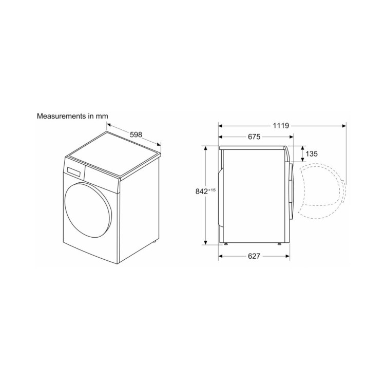 Siemens iQ700 9kg Heat Pump Tumble Dryer - Silver