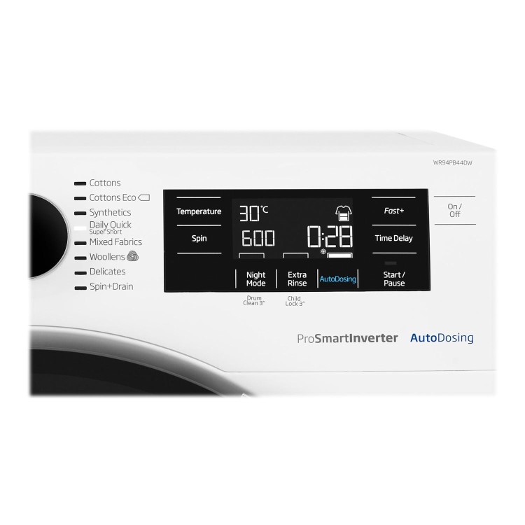 Beko WR94PB44DW 9kg 1400rpm Freestanding Washing Machine With 28 Min Quick Wash - White