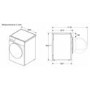 Bosch Series 8 9kg Heat Pump Tumble Dryer - A+++ Rated - White