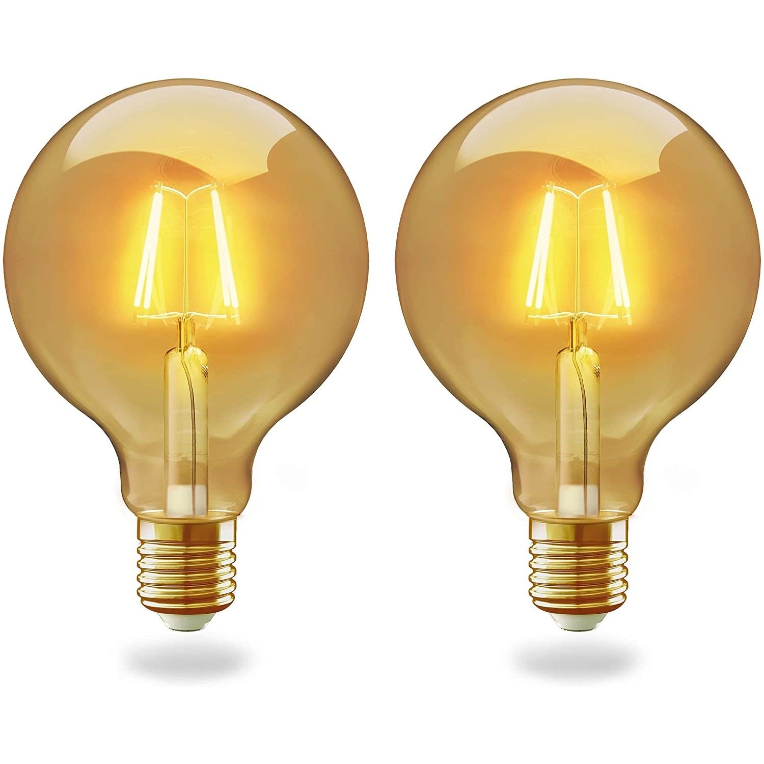 Innr Wifi E27 Filament G95 Globe Vintage 2200K 350lm 2 Pack