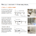 1600x900mm Wet Room Tileable Shower Tray Former 30mm with Square Centre Drain - Live Your Colour