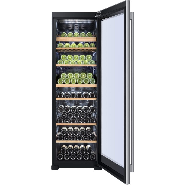 Haier WS151GDBI 151 Bottle Dual Control Wine Cooler