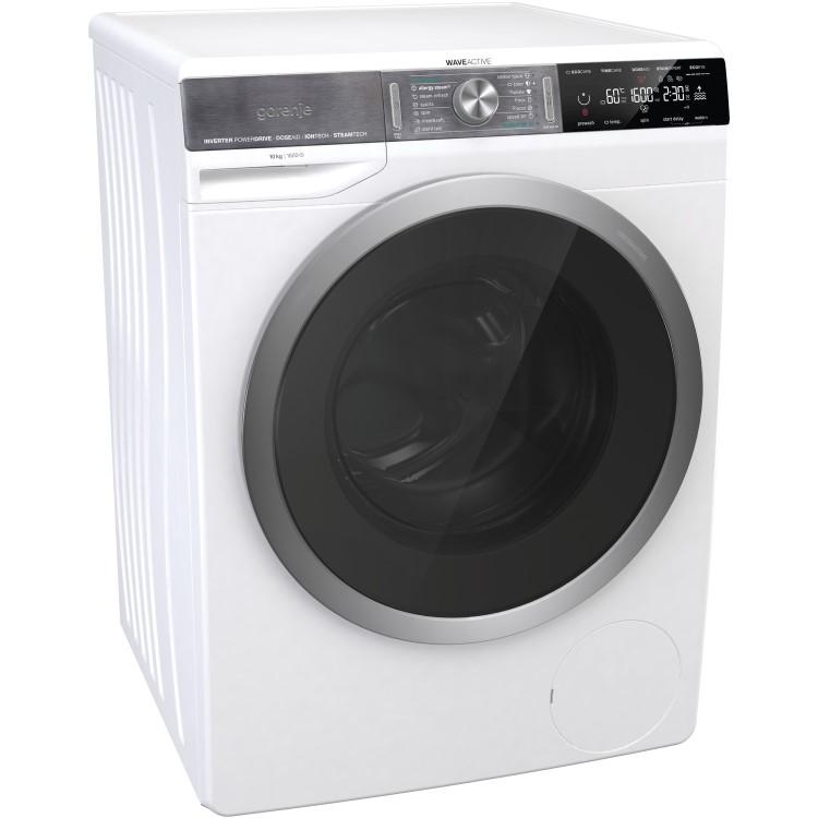 Gorenje WS168LNST 10kg 1600rpm Freestanding Washing Machine - White