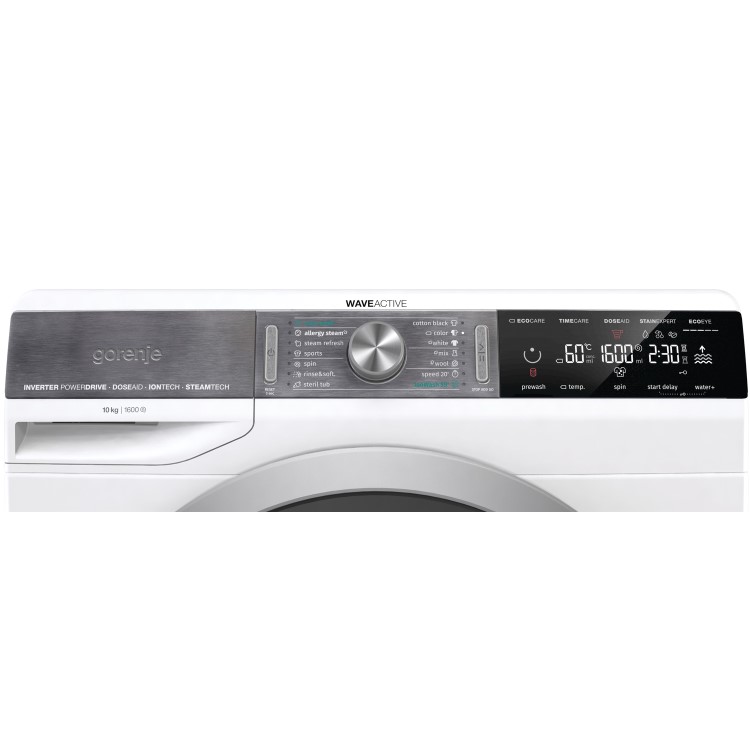 Gorenje WS168LNST 10kg 1600rpm Freestanding Washing Machine - White