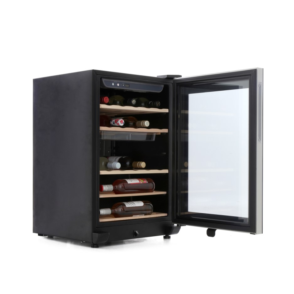 Haier WS25GA 25 Bottle Wine Cooler Black Appliances Direct