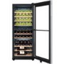 Haier WS49GDB 49 Bottle Dual Zone Wine Cooler Black