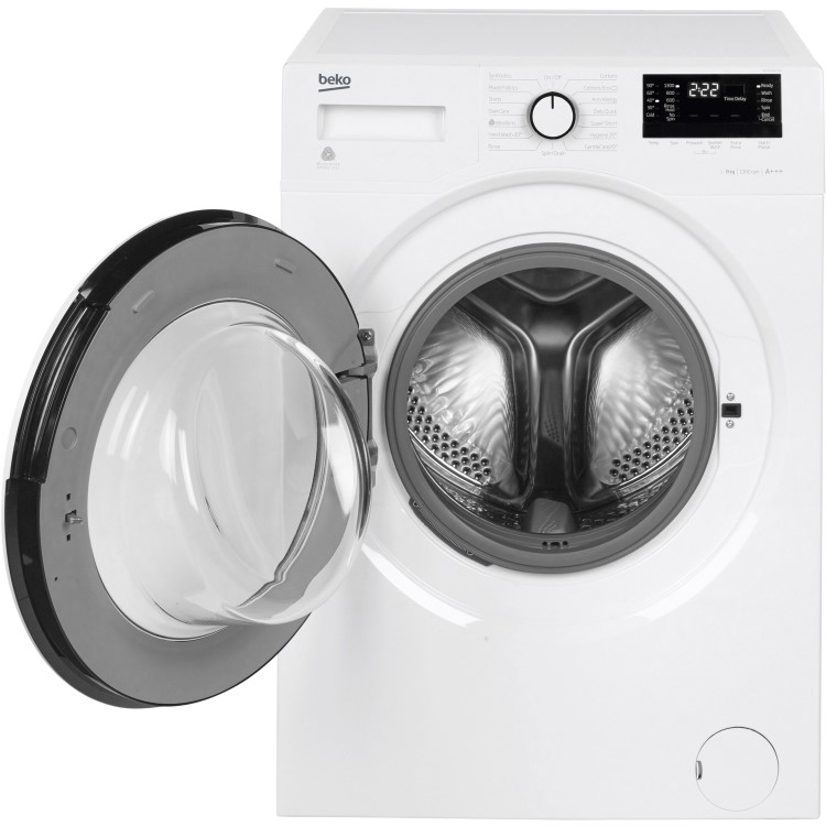 Beko WS832425W 8kg 1300rpm Freestanding Washing Machine - White