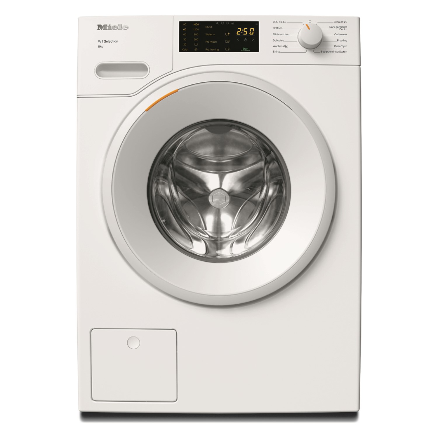 Miele 8kg 1400rpm Freestanding Washing Machine - White