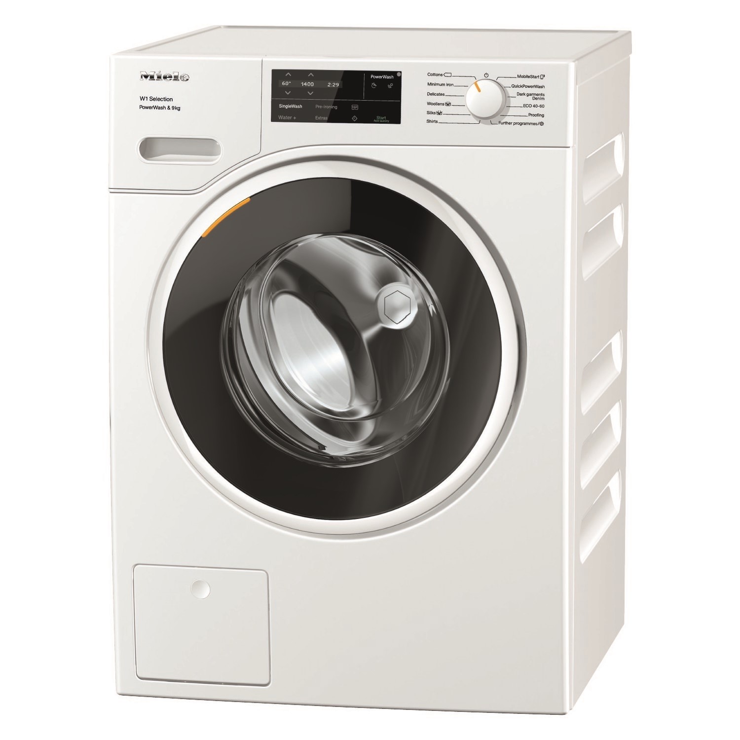 Refurbished Miele WSG363 Freestanding 9KG 1400 Spin Washing Machine White
