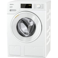 Refurbished Miele TwinDos W1 TwinDos Freestanding 8KG 1400 Spin Washing Machine With WiFi Connect White