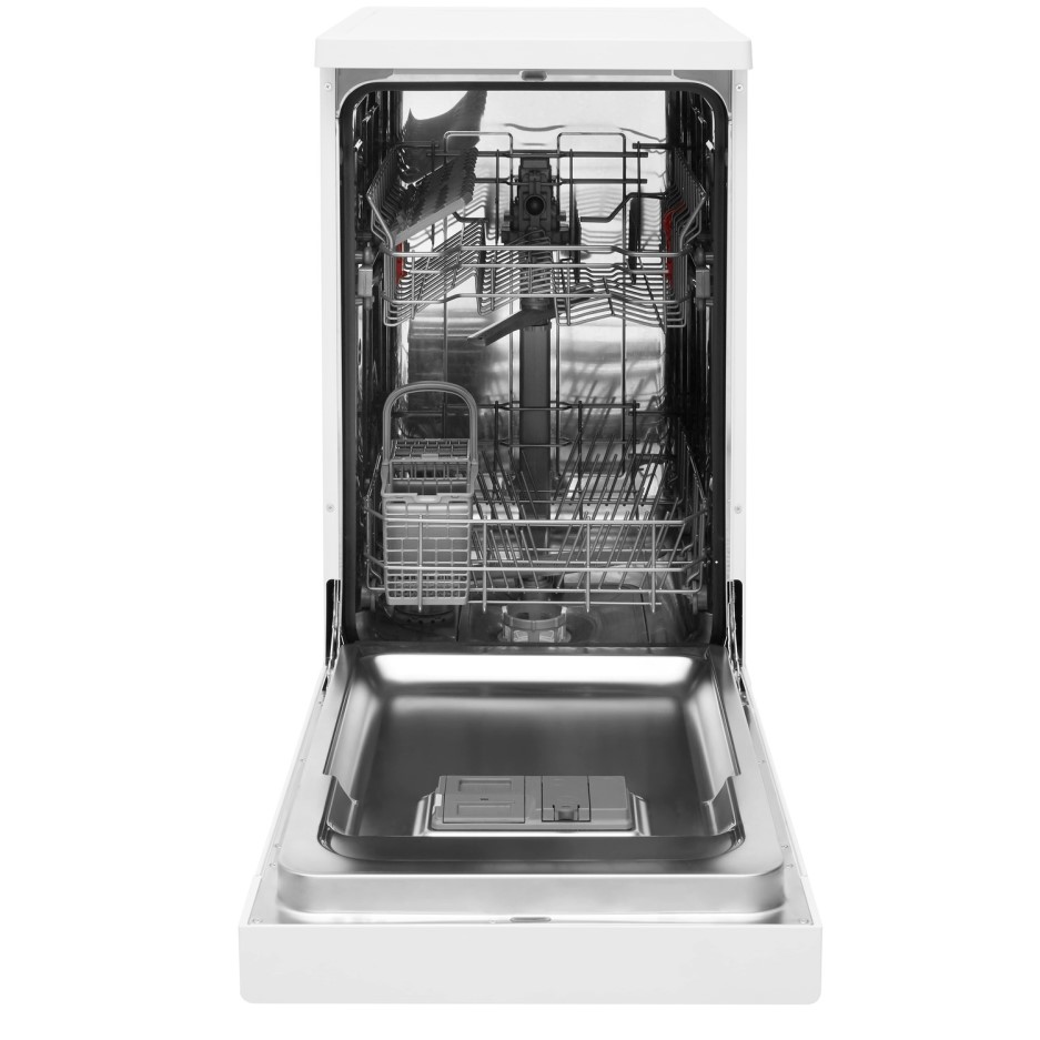 Whirlpool WSFE2B19 10 Place Freestanding Dishwasher with Quick Wash