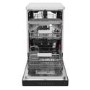 Whirlpool WSFO3T223PCX 7 Place Slimline Freestanding Dishwasher - Stainless Steel