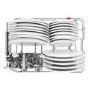 Whirlpool WSFO3T223PCX 7 Place Slimline Freestanding Dishwasher - Stainless Steel