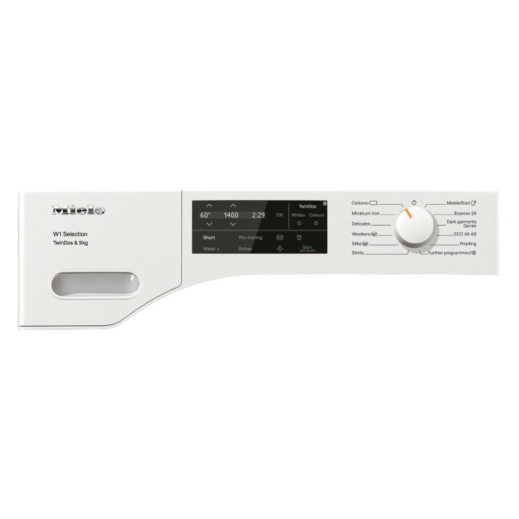 Refurbished Miele WSG663 Freestanding 9KG 1400 Spin Washing Machine White