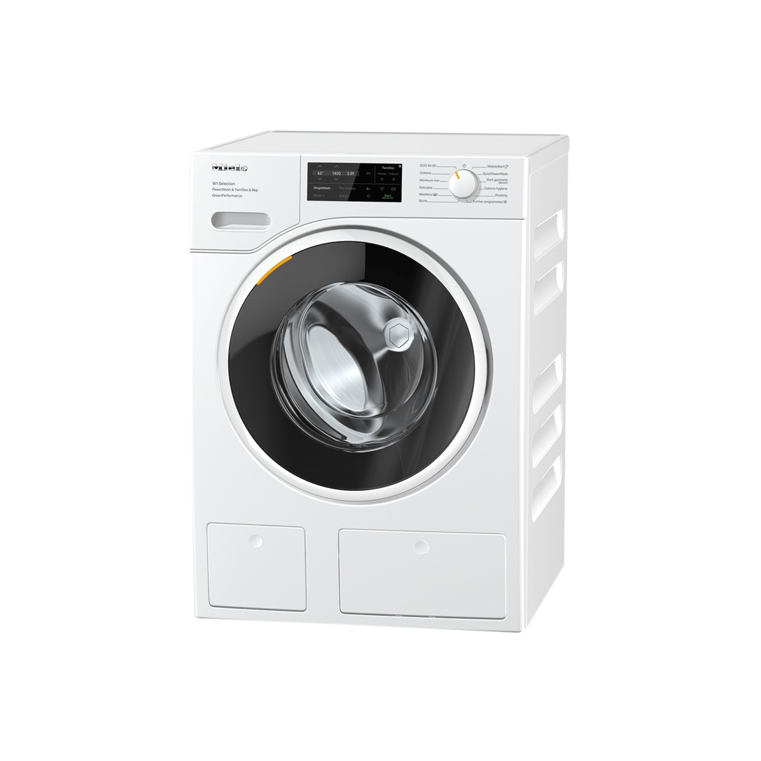 Miele 8kg 1400rpm Freestanding Washing Machine - White