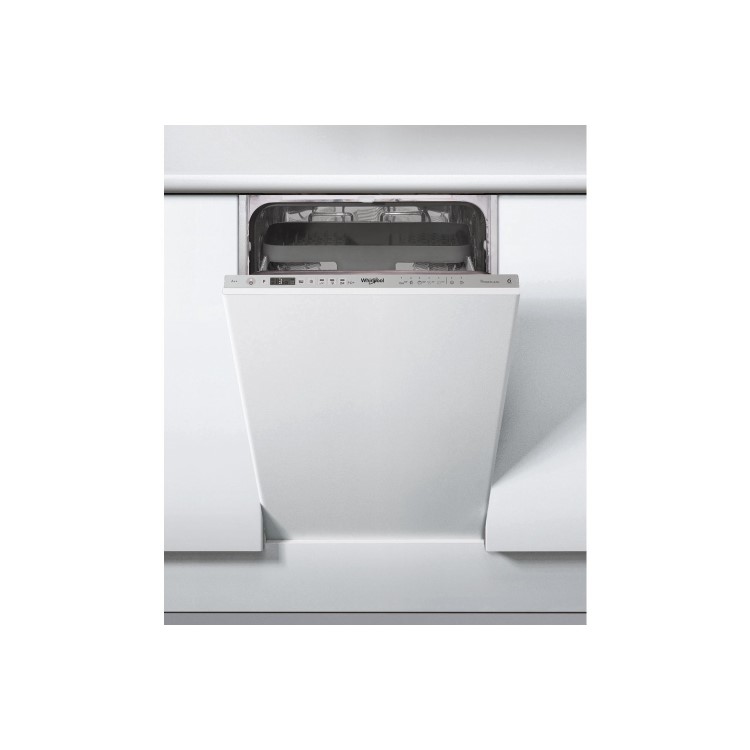Whirlpool WSIO3T223PCEX WSIO3T223P 10 Place Slimline Fully Integrated Dishwasher with Quick Wash - Stainless Steel