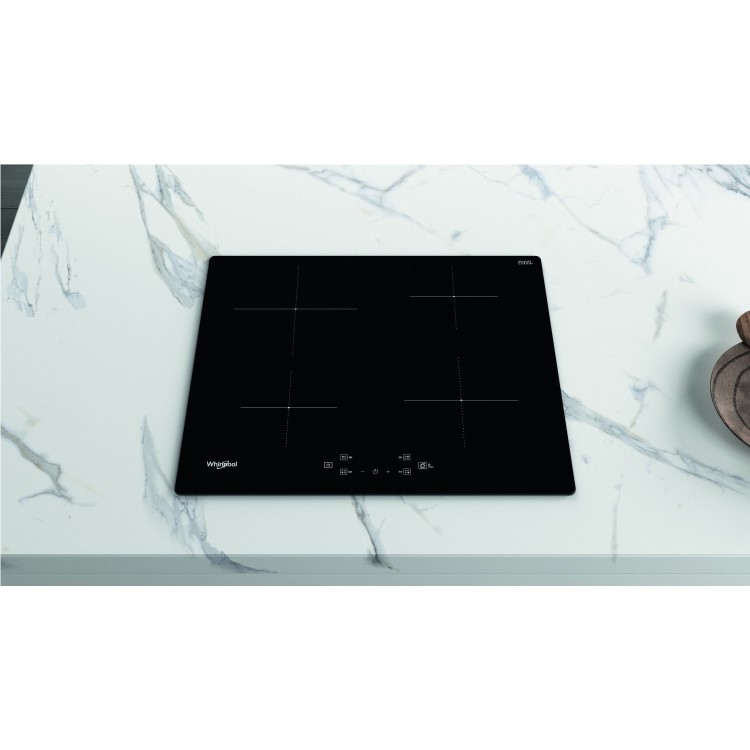 Whirlpool WSQ2160NE Touch Control 4 Zone Induction Hob - Black
