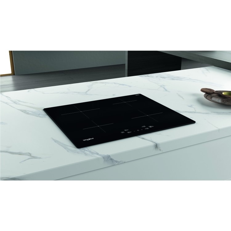 Whirlpool WSQ2160NE Touch Control 4 Zone Induction Hob - Black