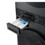LG WashTower 12kg Wash 10kg Dry 1400rpm Stacked Washer Dryer - Black