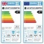 LG WashTower 12kg Wash 10kg Dry 1400rpm Stacked Washer Dryer - Black