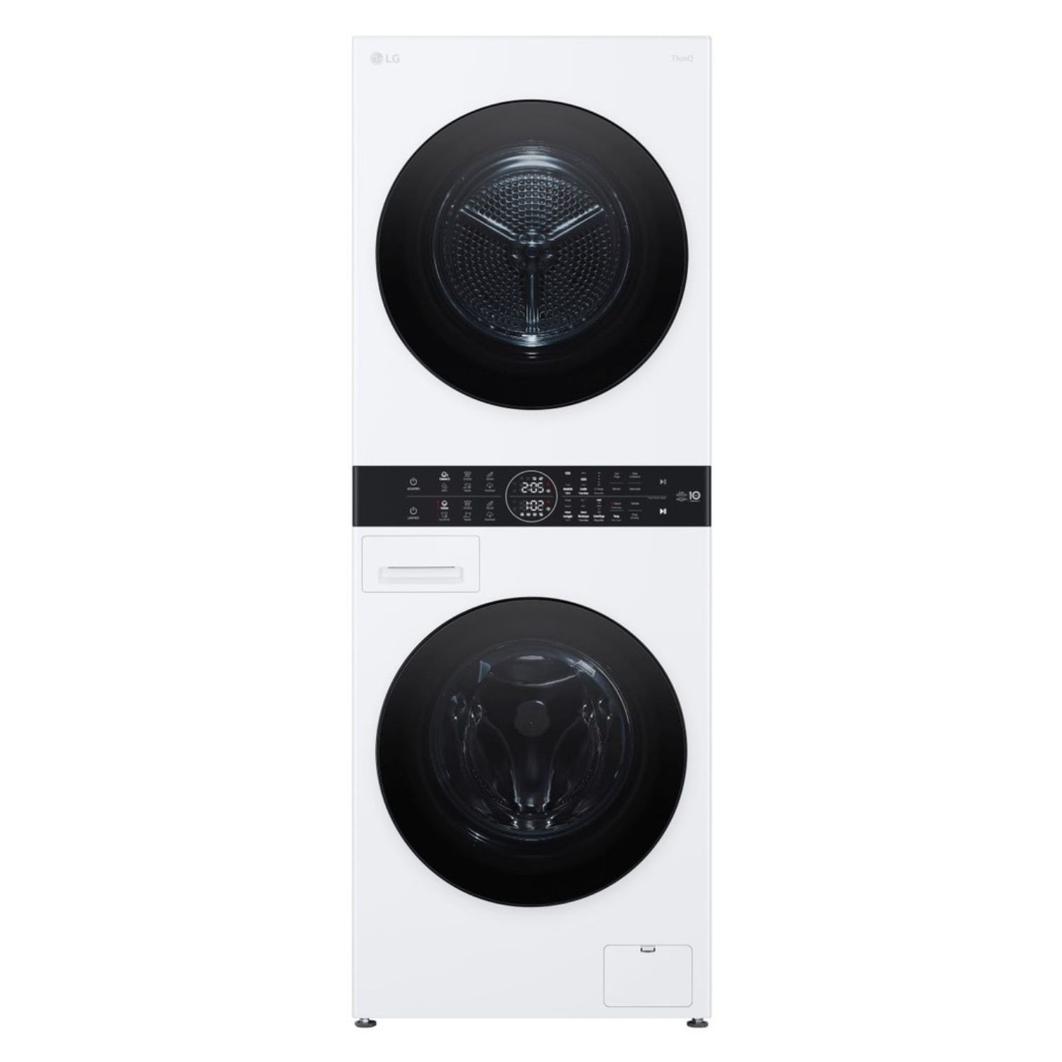 WashTower Wash 10kg Dry 1400rpm Stacked Washer Dryer