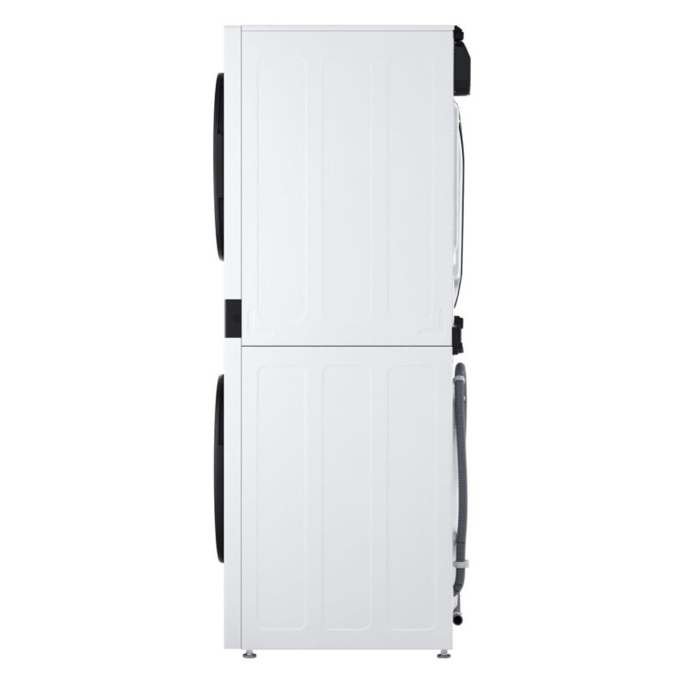 LG WashTower 12kg Wash 10kg Dry 1400rpm Stacked Washer Dryer - White