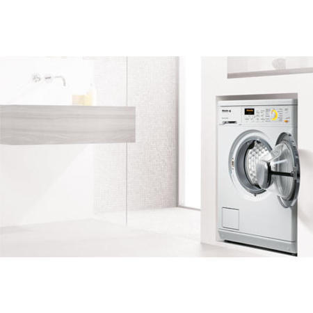 GRADE A3 - Heavy cosmetic damage - Miele WT2780 5.5kg Freestanding Washer Dryer - White