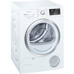 Siemens WT45M230GB Freestanding 8kg Heat Pump Condenser Tumble Dryer in White
